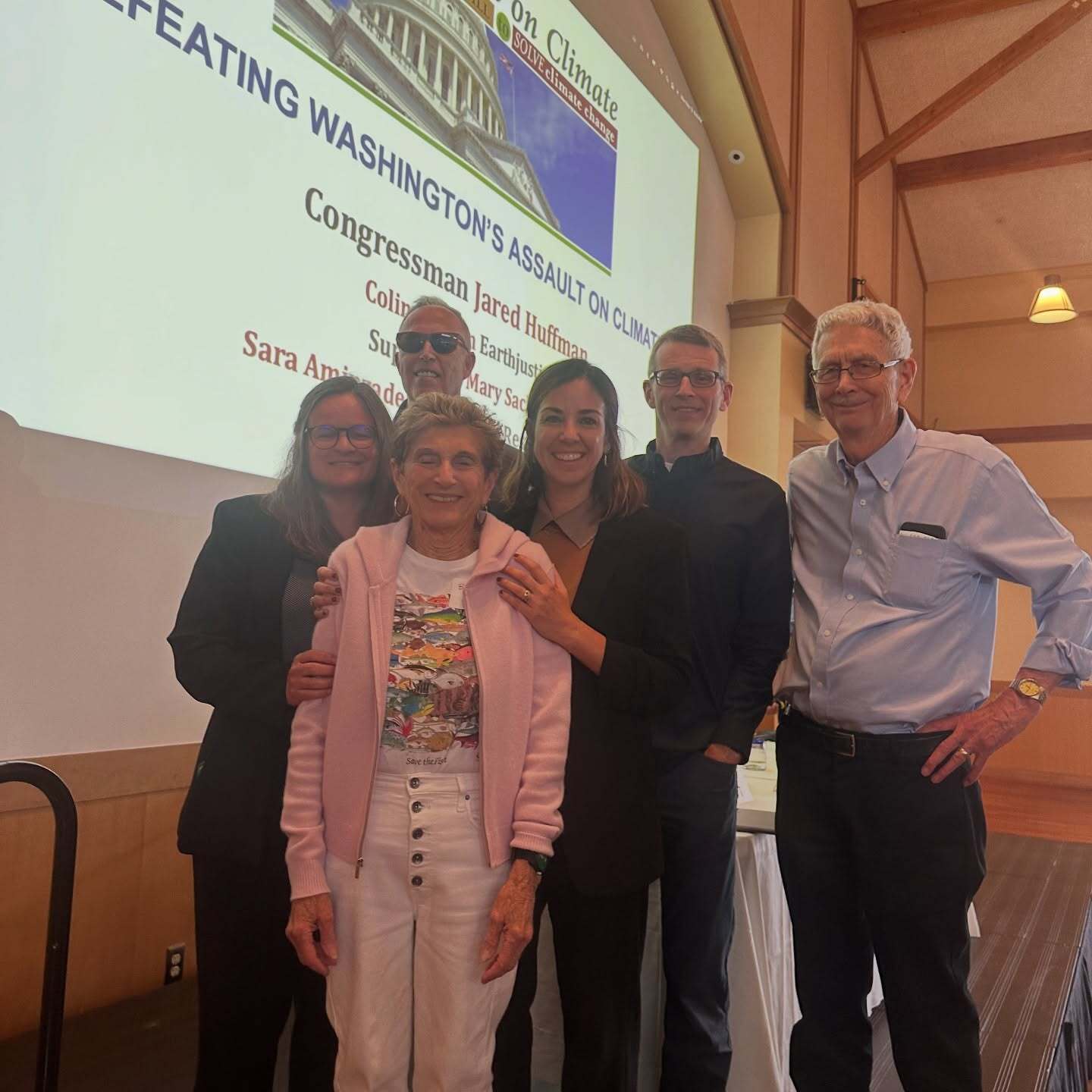 Mary and climate leaders 