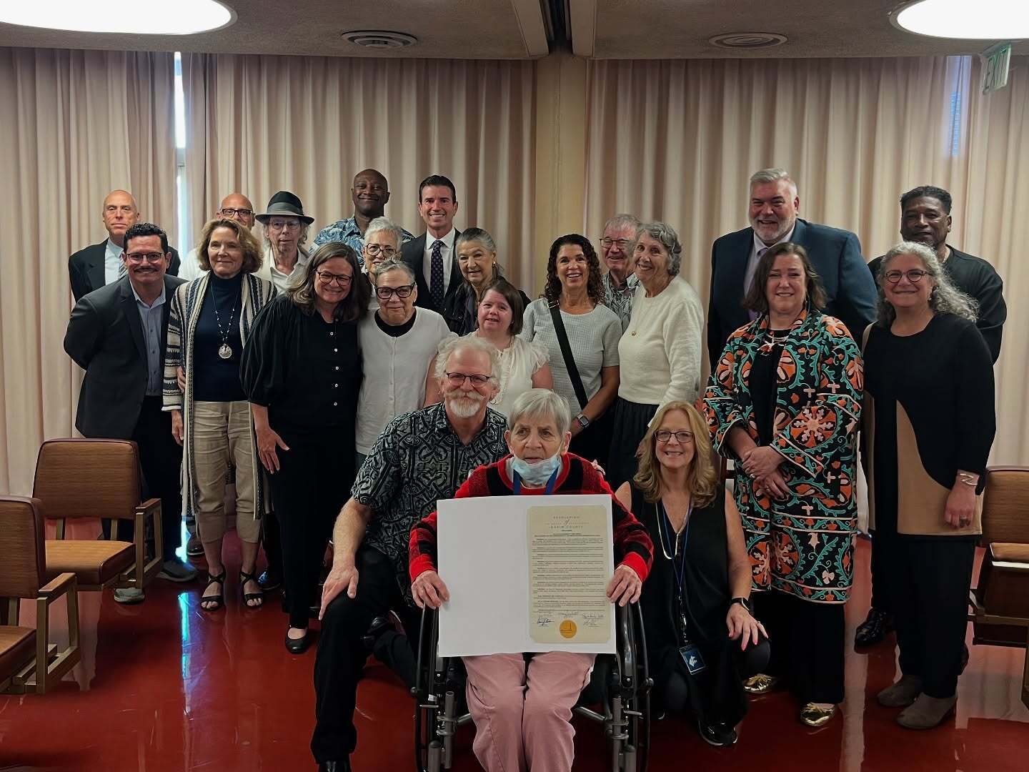 Group Photo Recognition of Disability Pride Month