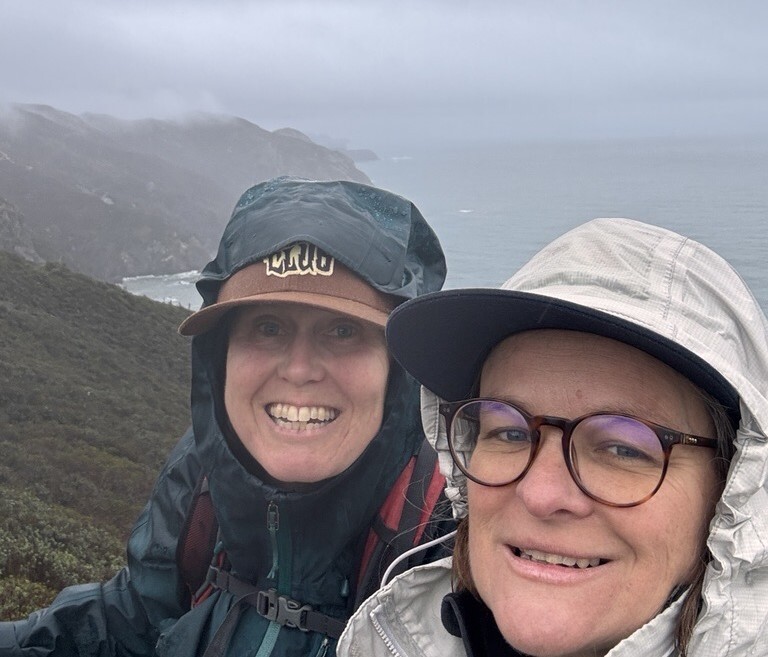 Hike with Friend Cornelia