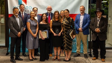 Moonstone Receiving Small Business of the Year Award