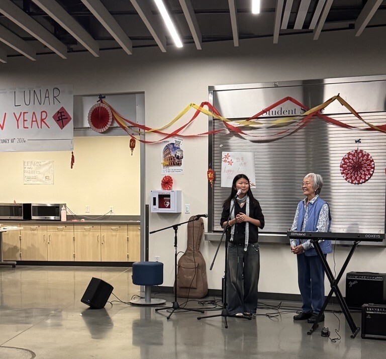 Presenters at Lunar New Year at Terra Linda High