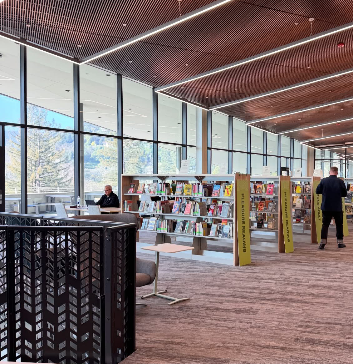College of Marin Student Success Center library interior 