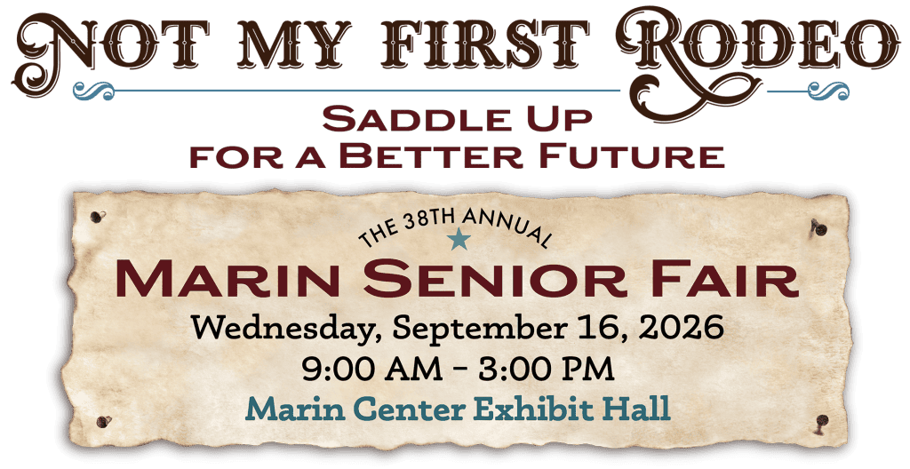 Marin Senior Fair Event Flyer