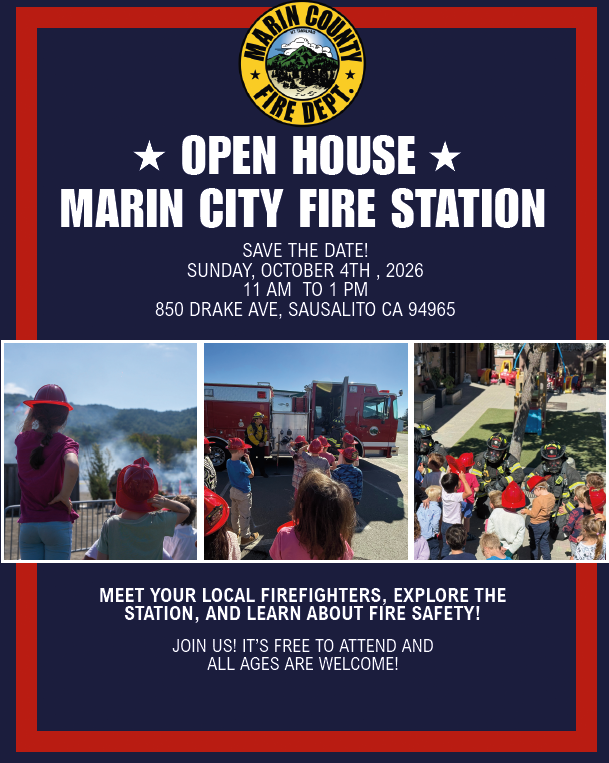 Marin City Fire Station Open House