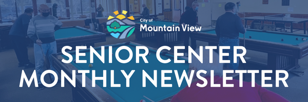 Senior Center Newsletter Banner