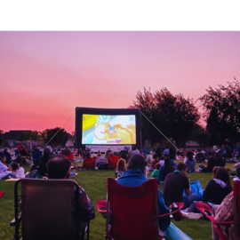 summer outdoor movie night series