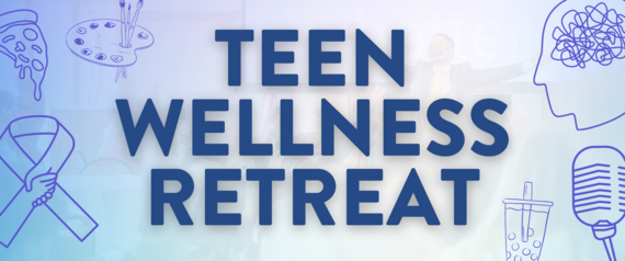 Text: Teen Wellness Retreat