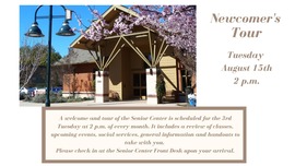 newcomers tour aug 2023