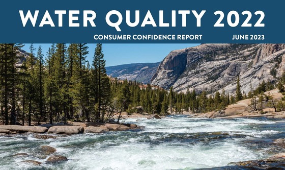 Cover of Annual Water Quality Report