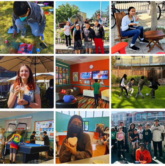 Collage of Photos from The Teen Center