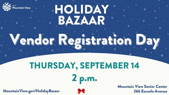 holiday bazaar vendor registration day