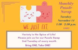 puzzle swap Nov 2023