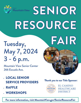 Senior Resource Fair Flyer 2024