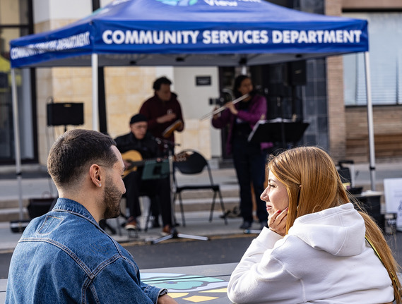 Music on Castro Couple