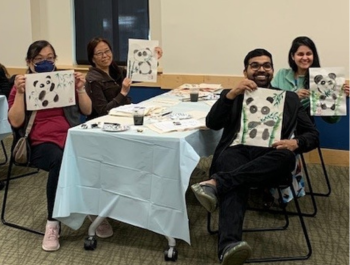 Chinese brush painting workshop
