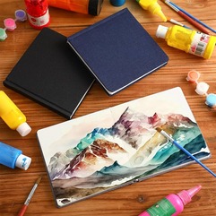 mini watercolor book workshop