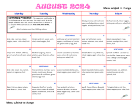 august 2024 lunch menu