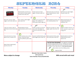 2024 sept lunch menu