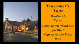 newcomers tour oct 2024