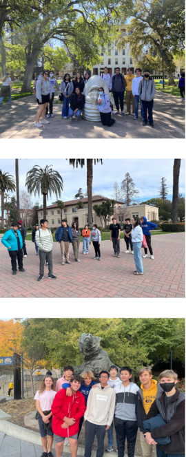 teens on a college tour