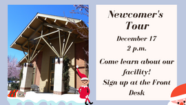 newcomers tour dec 2024