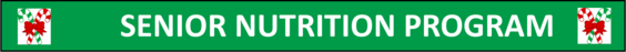 senior Nutrition banner