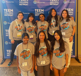 yac at teen wellness retreat