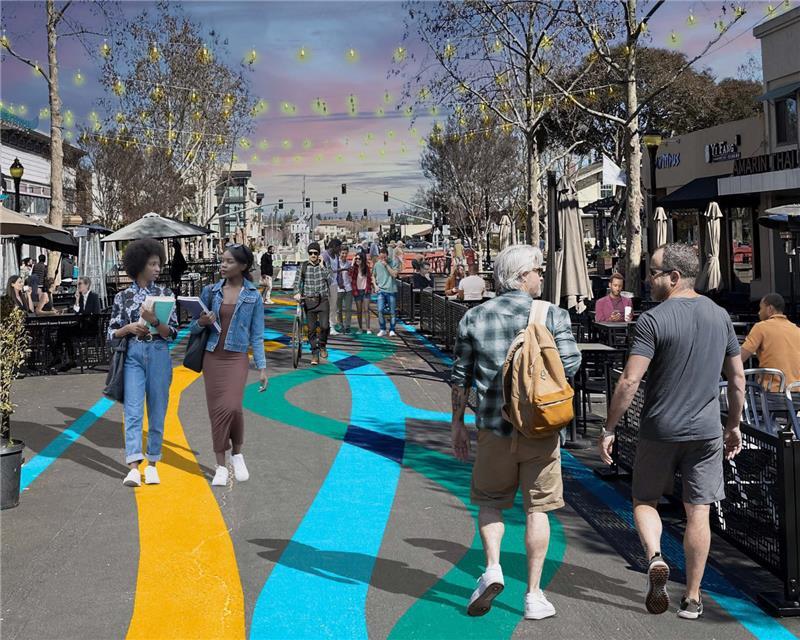 Decorative Street Treatment