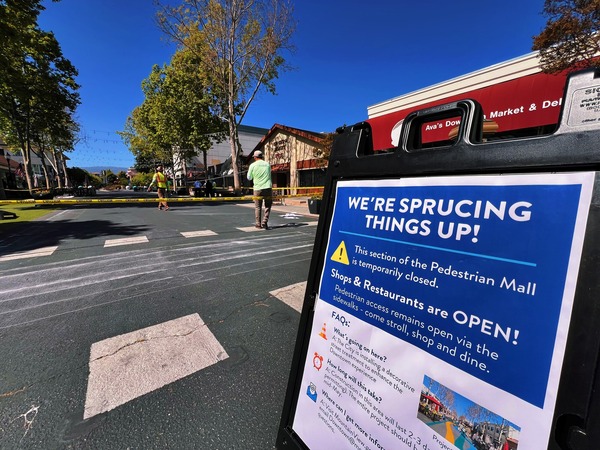 Decorative Street Treatment Install