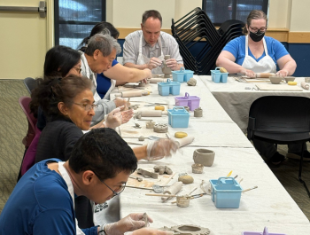 Photo from the Air-Dry Clay Workshop