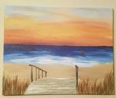 Beach Painting with CARES