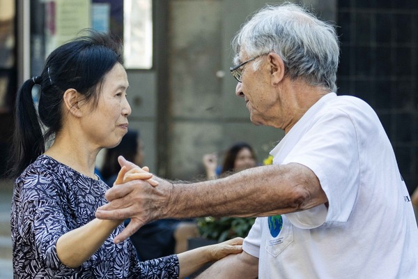 Music on Castro Dancers