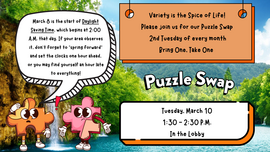 puzzle swap march 2026