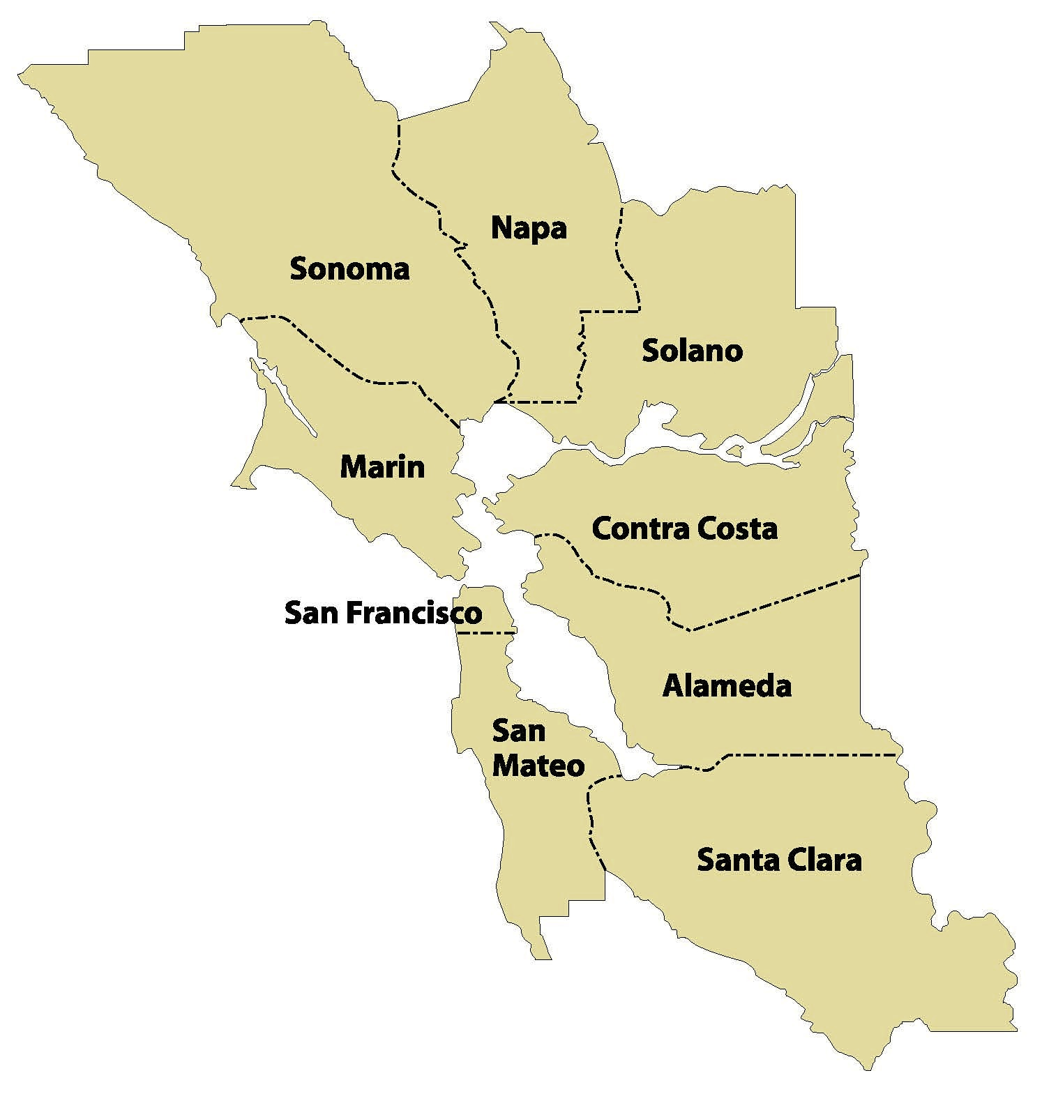 Nine-County Bay Area