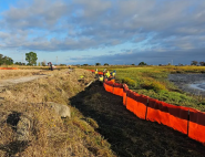 construction on the palo alto horizontal levee