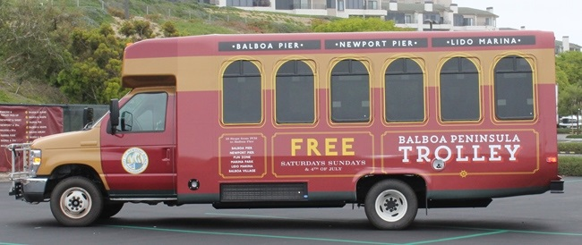 Balboa Peninsula Trolley
