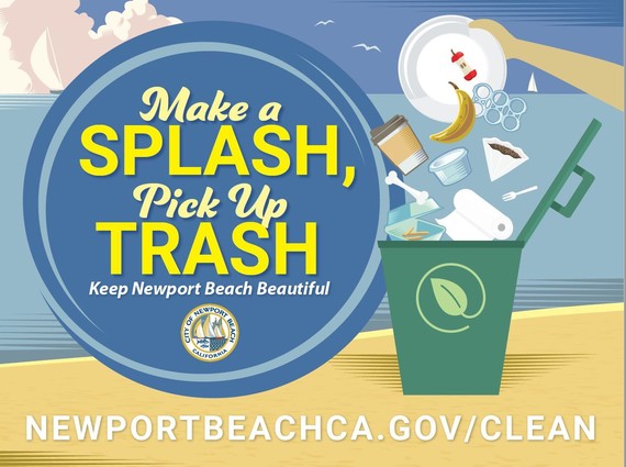 Litter campaign - Make a Splash Pick up Trash