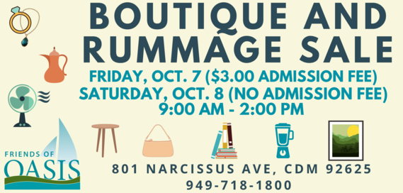 Rummage sale banner