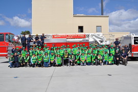 Group Photo of CERT Volunteers and City Staff