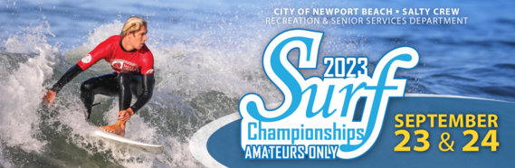 flyer advertising the surf event