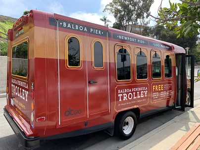 Side view of Trolley