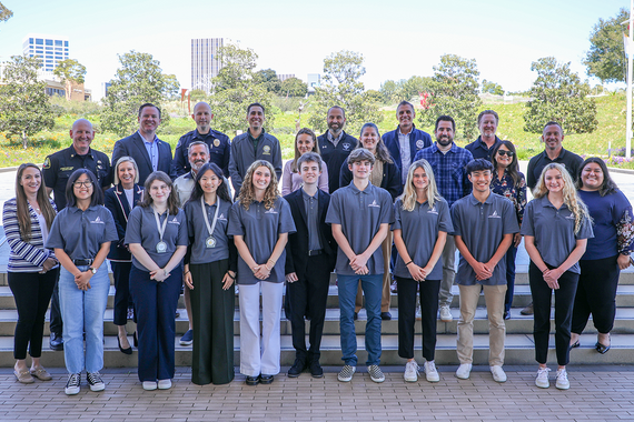 Group photo of Mayor's Youth Council 