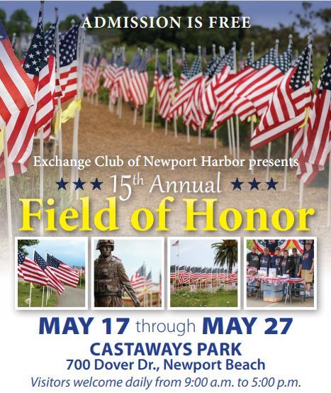 Field of honor flier