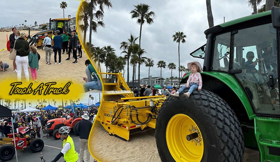 Image of public works touch a truck event