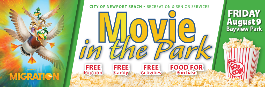 Image of Movie in the Park flyer