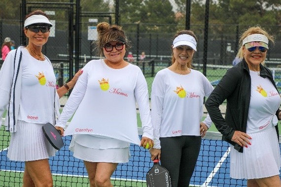 Image of Pickleball players