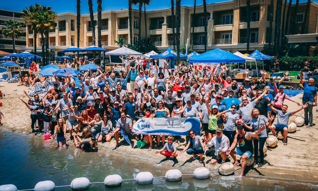 Image of Newport Harbor Clean Up Volunteers