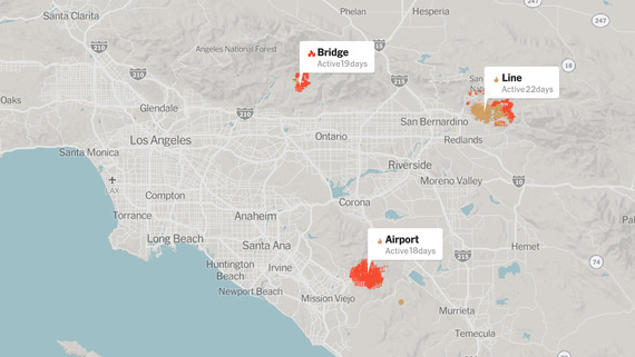 Image of Wildfire Status Map