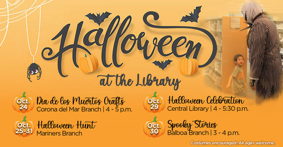 Image of Halloween Events at the Library