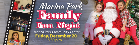 Image of Marina Park Family Night Flyer